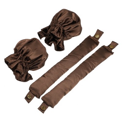 Unique Bargains Heatless Hair Curler Curling Rod 2 Set