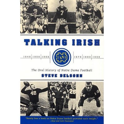 Talking Irish - by  Steve Delsohn (Paperback)