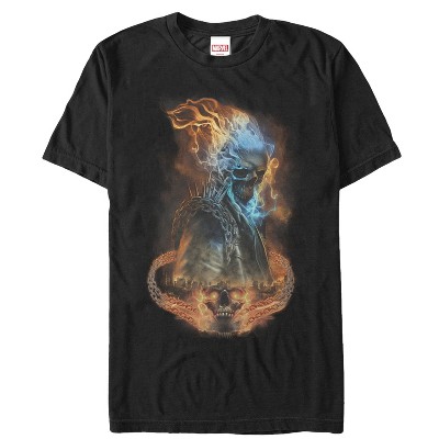 Men's Marvel Ghost Rider Hellfire Chain T-Shirt