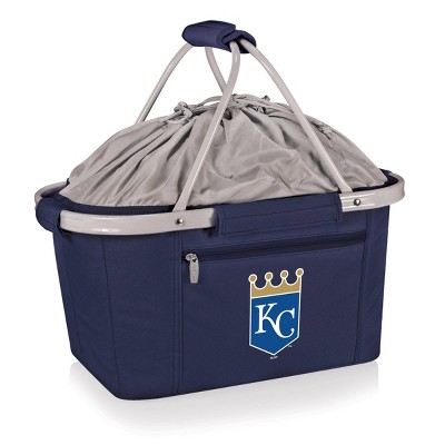 MLB Kansas City Royals Metro Basket Collapsible Cooler Tote - Navy Blue