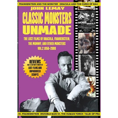 Classic Monsters Unmade - by  John Lemay (Paperback)