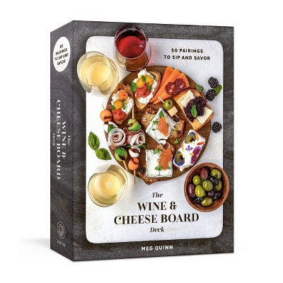The Wine and Cheese Board Deck - by  Meg Quinn & Jennifer Fiedler (Cards)