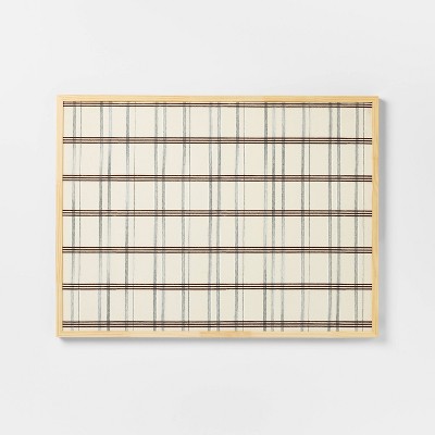 40"x30" Fabric Pinboard with Wood Frame - Threshold™ designed with Studio McGee
