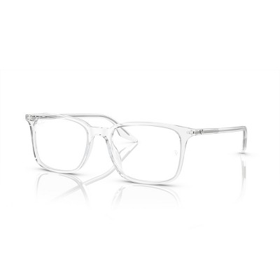 Ray-Ban RB5421 53mm Gender Neutral Rectangle Eyeglasses - prescription-ready