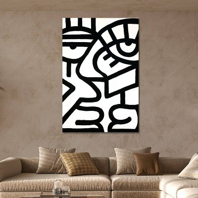 iCanvas Talking by Billy The Artist Canvas Print Wall Art