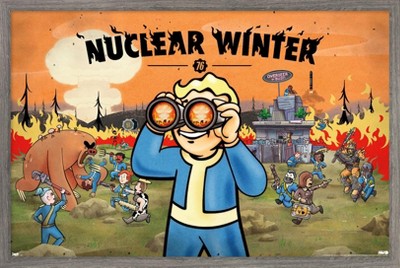 Trends International Fallout - Nuclear Winter Framed Wall Poster Prints