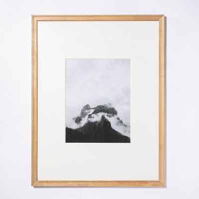 Matted Gallery Frame Natural Wood - Threshold™ designed with Studio McGee