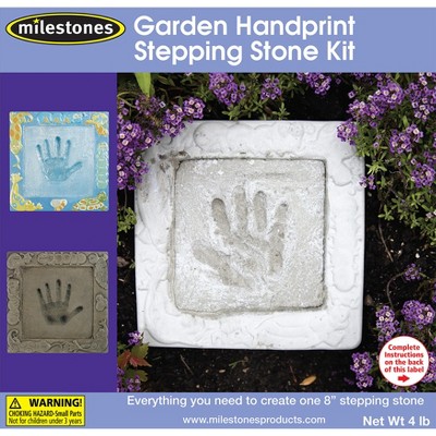 Milestones Mosaic Stepping Stone Kit-Garden Handprint