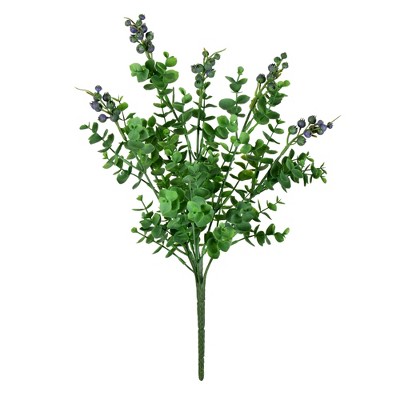 Vickerman Artificial 14.5" Money Leaf Bush