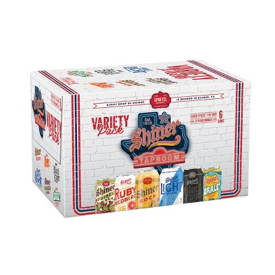Shiner Tap Room Variety Pack - 6pk/12 fl oz Cans