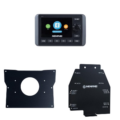 Memphis Audio SMC3 Marine Multi-Zone Media Center with KRXDK is a dash kit and KRXKIT Amplifier and Speaker Install Kit designed to fit a 2020-2022...
