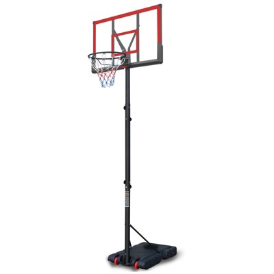 Dexmalle 44 Inch Backboard Portable Basketball Goal System