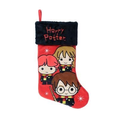 Harry Potter Applique Holiday Stocking 20"