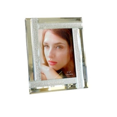 Jiallo Mirrored Photo Frame 5 X 7"