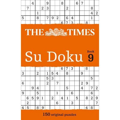 The Times Su Doku Book 9 - (Times Sudoku) by  The Times Mind Games (Paperback)