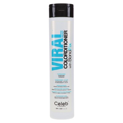 Celeb Luxury Viral Hybrid Colorditioner with BondFix Turquoise 8.25 oz