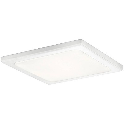 Kichler Zeo 13" Wide Square White 3000K LED Ceiling Light