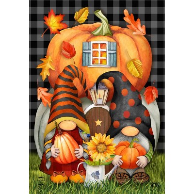 Briarwood Lane Fall Garden Flag 12x18 For Outdoor Fall Gnome Home For Fall Garden Flag Flags For Outside