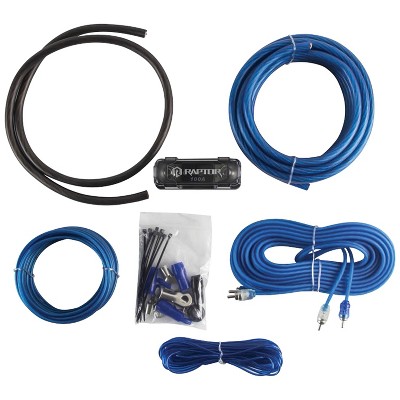 Raptor® Bulk Series R2 4-Gauge Amp Installation Kit in Multicolored, Size: 4 Gauge