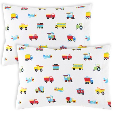 Wildkin 100% Cotton Flannel Pillow Cases - 2 pack