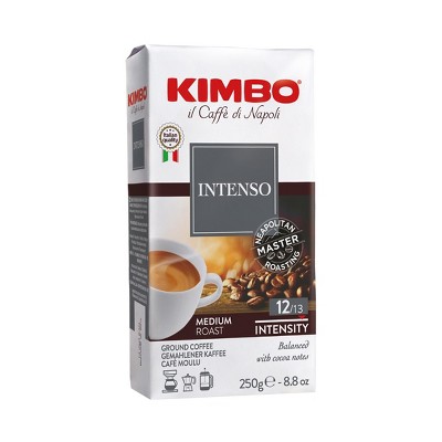 Kimbo Intenso - Ground Coffee 250g Brick