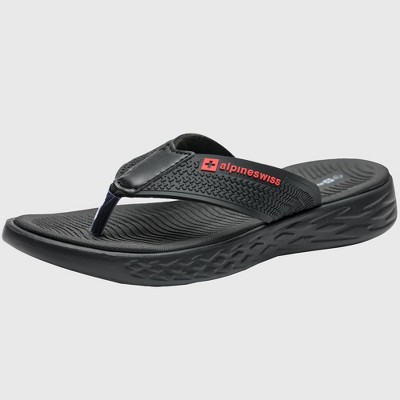 Alpine Swiss Katie Womens Flip Flops Outdoor Walking Thong Sandals Anti-Slip Shock-Absorbing Sole Cushioned Footbed Water-Resistant Beach Shoes