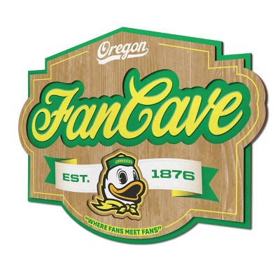 NCAA Oregon Ducks Fan Cave Sign