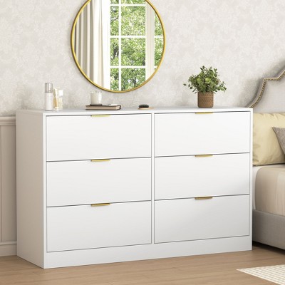 NicBex Modern 6/8/9 Drawer Dresser,Storage Chest with Engineered Wood Frame,Chest of Drawers for Bedroom,Living Room,Hallway,Kitchen