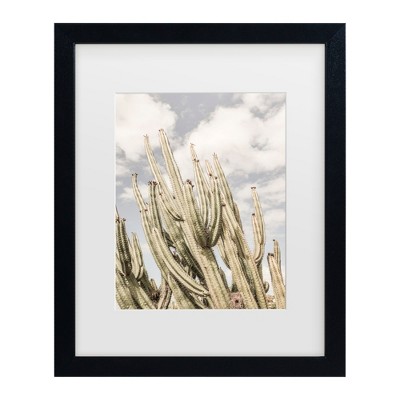 Trademark Fine Art - Shot by Clint Desert Cathedral Matted Framed Art