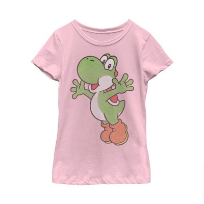 Girl's Nintendo Mario Sidekick Yoshi T-Shirt