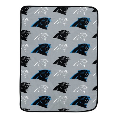 NFL Carolina Panthers Logo Roll Ultra Soft Blanket
