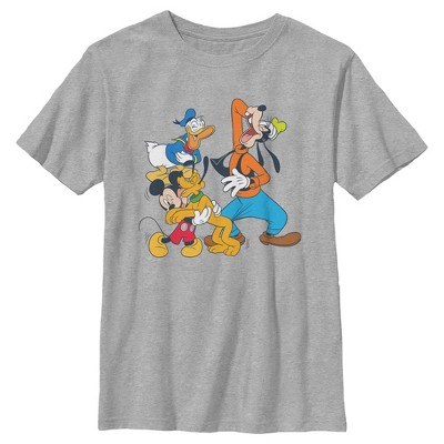 Boy's Mickey & Friends Laughing Crew T-Shirt