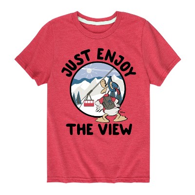 Boys' - Disney - Just Enjoy The View Short Sleeve Graphic T-Shirt