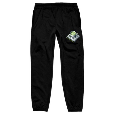 Matcha Teacup I Only Love My Bed and Matcha Men's Jogger Pants