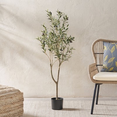 KTMBDW Artificial Tree -Tall Faux Trees, Realistic Plants with Branches and Fruits for Home Decor Living Room