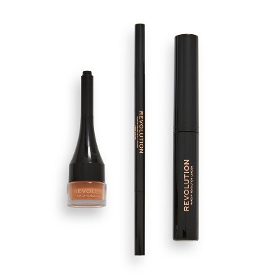 Makeup Revolution Ultra Brow Builder Kit - 0.017oz