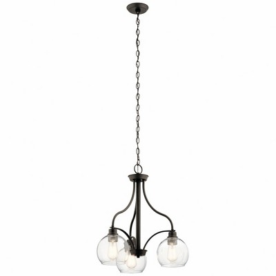 Harmony 3 Light Chandelier Olde Bronze®