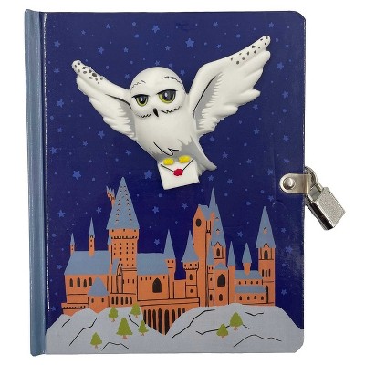 Harry Potter: Hedwig Squishy Lock & Key Diary - by  Insight Editions (Hardcover)