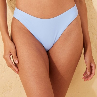 Women's Scoop Front Low-Rise Extra High Leg Cheeky Bikini Bottom - Shade & Shore™