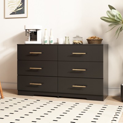 Bella Depot 6 Drawers Chest of Drawer Dressers Table
