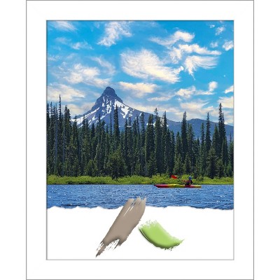 Amanti Art Wedge White Picture Frame