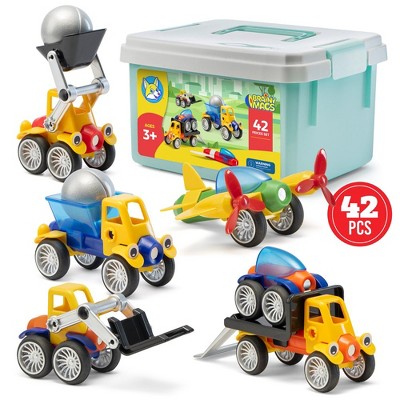 Play Brainy Magnetic Cars (42 Pc)
