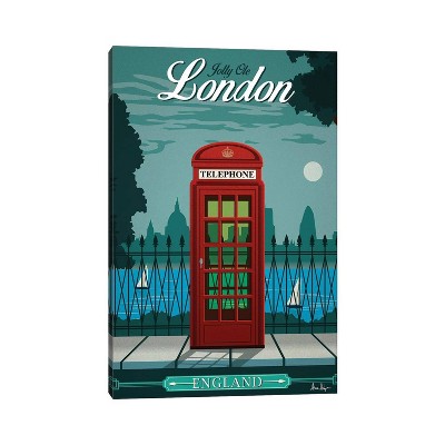 London by IdeaStorm Studios Unframed Wall Canvas - iCanvas