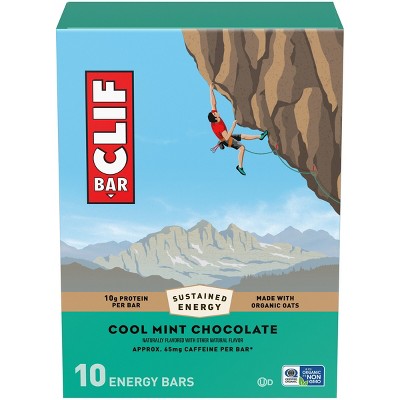 CLIF Bar Cool Mint Chocolate Energy Bars 
