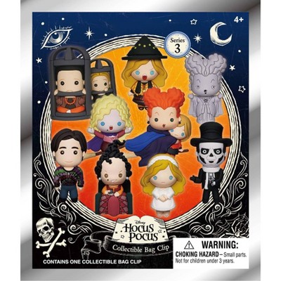 Disney Hocus Pocus Series 3 Collectible Figural Bag Clip - Mystery Blind Pack