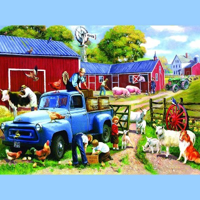 Sunsout Spring Farm Days 1000 pc Jigsaw Puzzle 13718