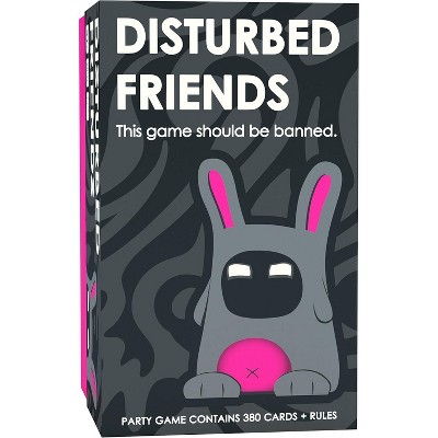 DISTURBED FRIENDS Party Game - Find Out Who Your Friends are! Hilarious Card Game for Adults, Friends, Family, Fun Parties & Board Games Night