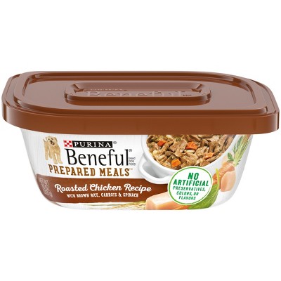 Purina Beneful Prepared Meals Roasted Recipes Wet Dog Food - 10oz