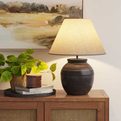 21.25"x17" Large Ceramic Table Lamp - Threshold™