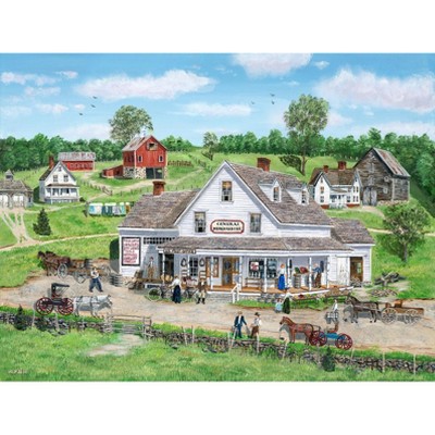 Sunsout Rural Commerce 500 pc Jigsaw Puzzle 63806